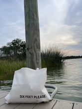 Load image into Gallery viewer, Six Feet Please Tote Bag