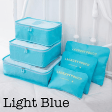 Load image into Gallery viewer, 6 Piece Travel Organizer