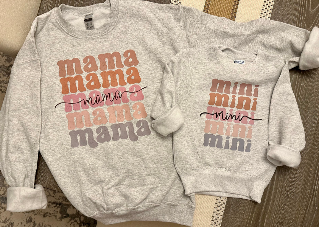 Personalised Jumpers Mama Mini Jumpers Mama Or Mini Valentines