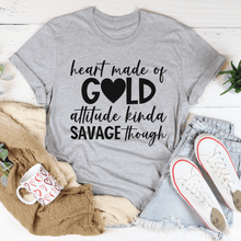 Load image into Gallery viewer, Heart Made Of Gold Tee