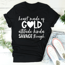 Load image into Gallery viewer, Heart Made Of Gold Tee