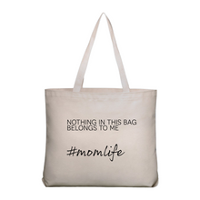 Load image into Gallery viewer, Mom Life Tote Bag