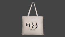 Load image into Gallery viewer, Mrs. Tote Bag

