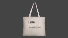 Load image into Gallery viewer, Nana Tote Bag