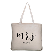 Load image into Gallery viewer, Mrs. Tote Bag
