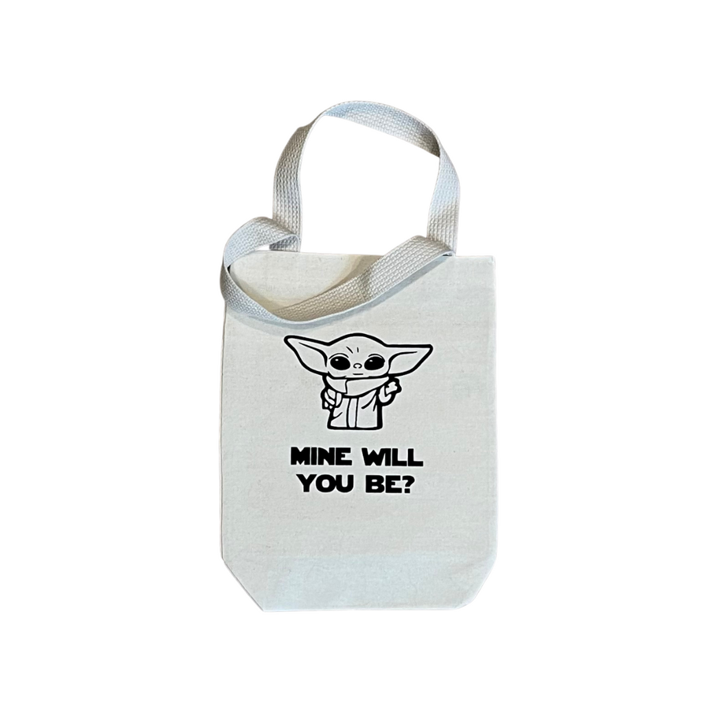 Mine Will You Be Valentine's Tote