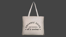 Load image into Gallery viewer, Organic Food Tote Bag
